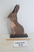 Hand Painted Rabbit By Walter Glick