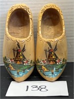 1980’s Holland Made Wood Clogs For Kids