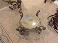 GLASS TOP TABLE