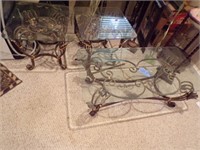 GLASS TOP TABLE