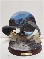 "Silent Strike" Eagle Figurine