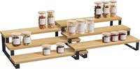 SM2643 Spice Rack, Set of 2 Bamboo