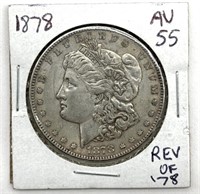 1878 Reverse of 1878 Morgan Dollar