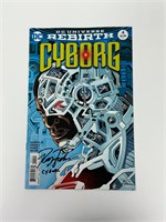 Autograph COA Cyborg #4 Comics