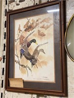 Framed Duck Print