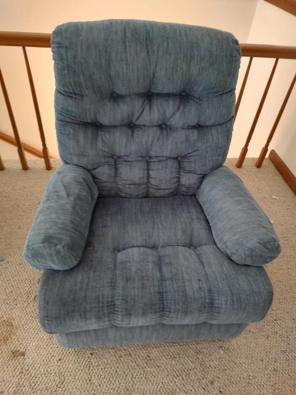 Blue Recliner