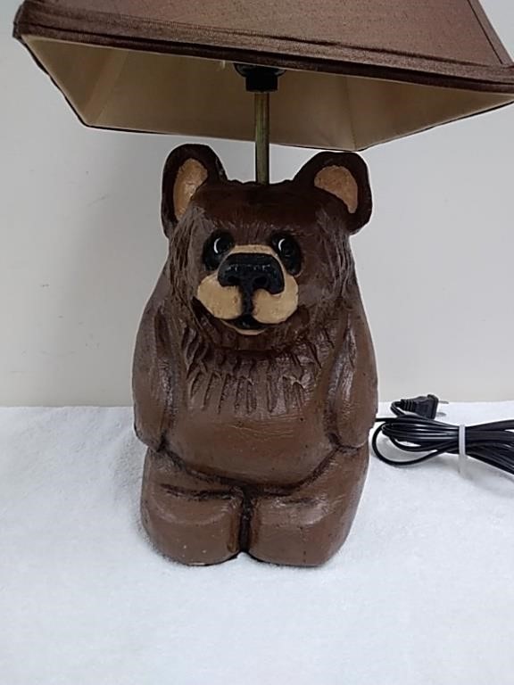 Small bear lamp