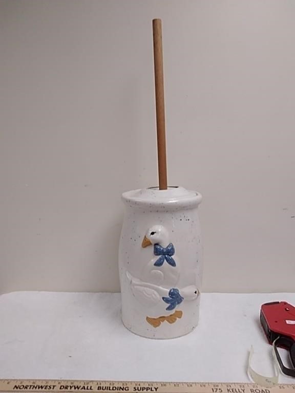 Decorative Goose churn