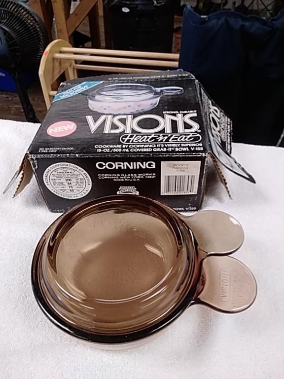 New Visions heat and eat cookware by Corning