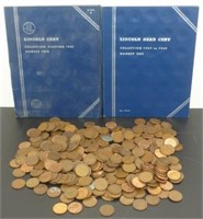 362 Lincoln Wheat Cents 1909 to 1958 including 78