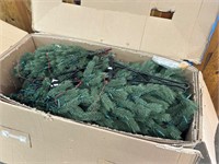 9' Pre-lit Christmas Tree - Untested