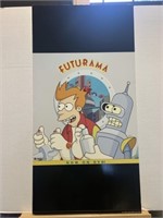 Futurama Movie Poster Foamboard 18? by 36?