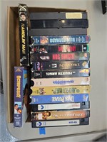 Action & Drama VHS Movie Lot of 16