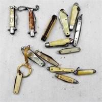 (14) Vintage Folding Pocket Knives