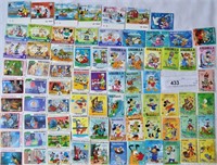 Lot of  Vintage 80s Foreign Disney Stamps Mint