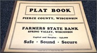 1930 Pierce County WI Plat Book - Very Nice!