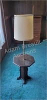 Vintage Table lamp combo, 17.5 X 17.5 x 56