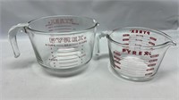 Pyrex 8 Cup & 4 Cup Measuring Cups