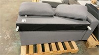 1 INCOMPLETE Gray Sectional Couch Piece