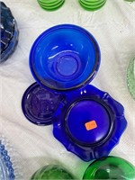 3 Piece Cobalt Blue Lot