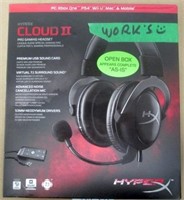 HyperX Cloud II Gaming Headset ~ Tested/Working