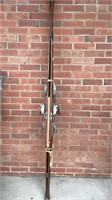 Vintage 77’’ wooden skis , condition as shown