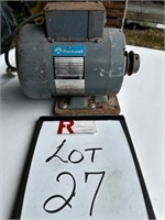 Rockwell 3/4hp Single Phase Electric Motor