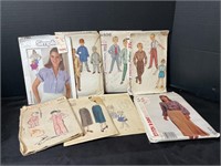 Vintage Sewing Pattern Lot