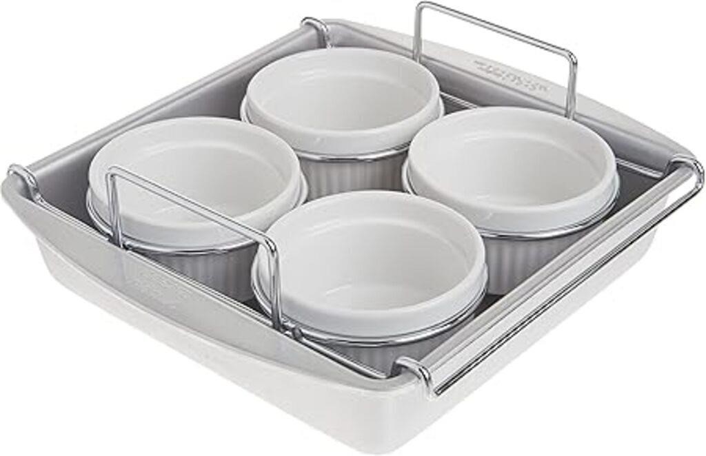 Chicago Metallic 77106 Creme Brulee Set, 6-Piece