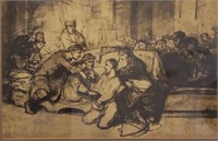 Rembrandt, Judas, Disegni Di Grandi Maestri Print