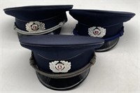 (RL) 3 German Military Uniform Hats (bidding on