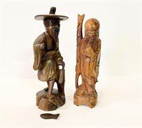 Carved Asian Sculptures