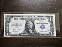 RARE 1935 US DOUBLE DATE SILVER CERTIFICATE $1 BIL