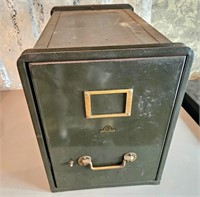 Single Drawer Record Keeping File Box Wilson Jones