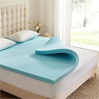 Eiayeebil 3 Inch Memory Foam Mattress Topper Queen