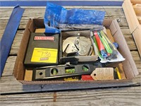 LEVEL, BOX CUTTERS, CRAFTSMAN BITS, RAZOR BLADE