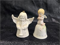 Vintage Goebel & Lefton Angel Figurine Bells