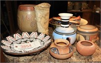 Large Selection of Indian Pottery to include:
