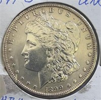 1899O Morgan Dollar UNC CHBU MS