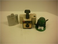 Flask, Camera, & Insulator