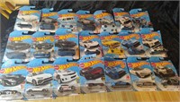 21 collector cars hot wheels toys NIB