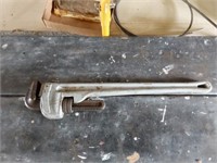 Ridgid 24" aluminum pipe wrench