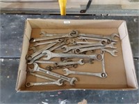 Open and box end wrenches