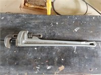 Ridgid 24"aluminum pipe wrench