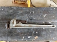 Ridgid 24" aluminum pipe wrench