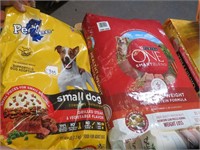 2 Bags Dog Food  15 lb Pedigree & 16lb Purina