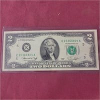 1978 $2 dollar bill