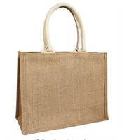 Jute Tote Bag, Easy DIY, Burlap Tote Bags (30 pcs)