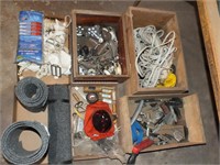 PULLEYS & BLOCKS, CLEATS, MOSTLY BOAT RELATED