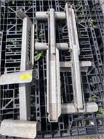 3 Aluminum Ladder Brackets